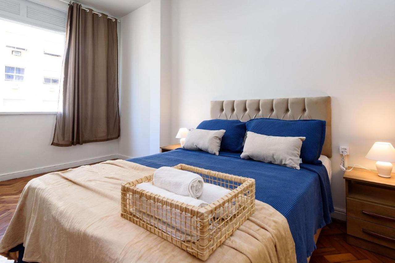 2 Quartos Em Copacabana C/ Vista-Mar | Pj 135/808 Rio de Janeiro Eksteriør billede
